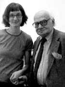 Milton Babbitt with Gabrielle Zuckerman