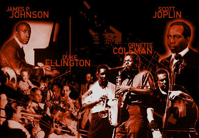 James P. Johnson - Duke Ellington Orchestra - Ornette Coleman - Scott Joplin